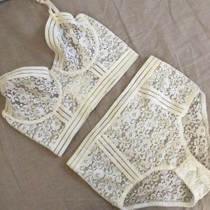 Chic Lace Bralette and Panty Set